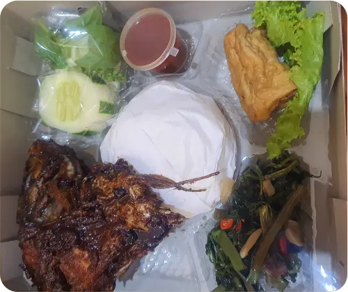 menu nasi kotak harga
